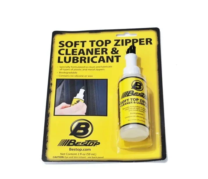 Bestop Soft Top Zipper C Leaner & Lubricant 1
