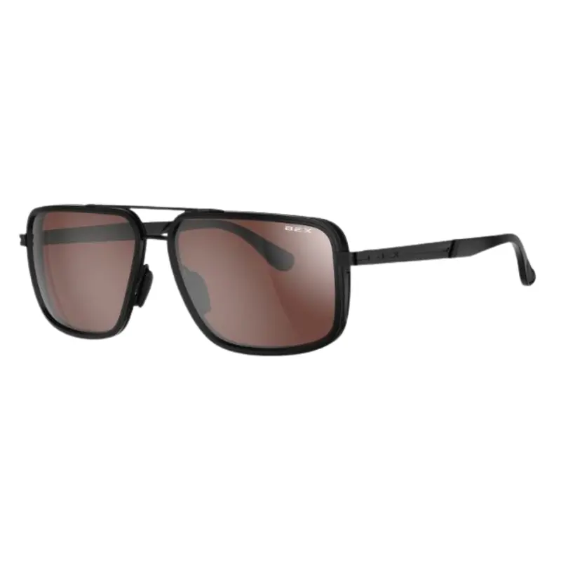 Bex Sunglasses Dusk- Matte Black/Brown/Silver 1