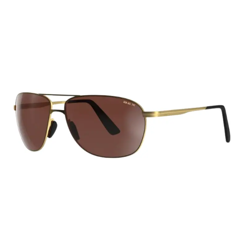 Bex Sunglasses Nova- Matte Gold/Brown/Silver 1