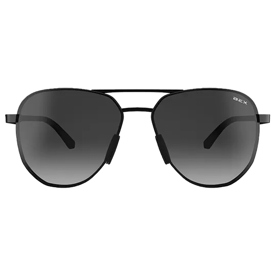 Bex Sunglasses Welvis- Matte Black/Grey 2