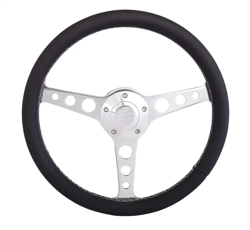 Billet Classic Series Black Wheel Chevy Logo 1