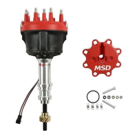 Billet Distributor Sbf 302 W/Bronze Gear 1