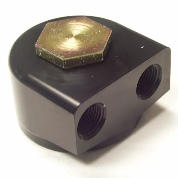 Billet Oil Filter Relocator- Ford 302/351W 1