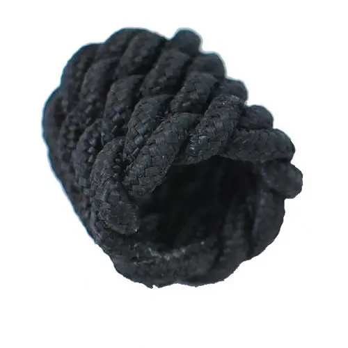 Black Braided Horn Knot 1