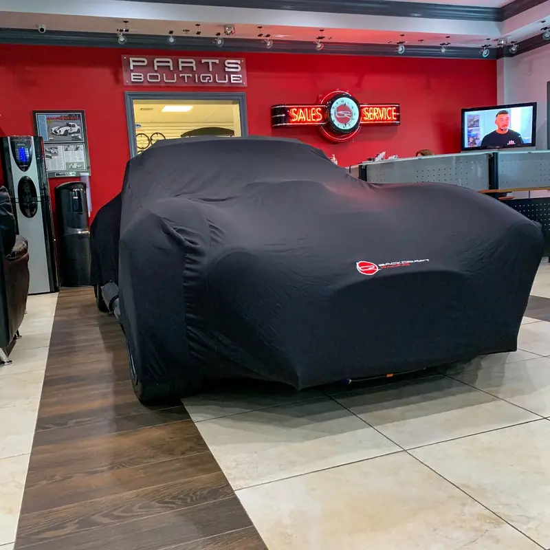 Black Indoor Car Cover-Form Fitting 1