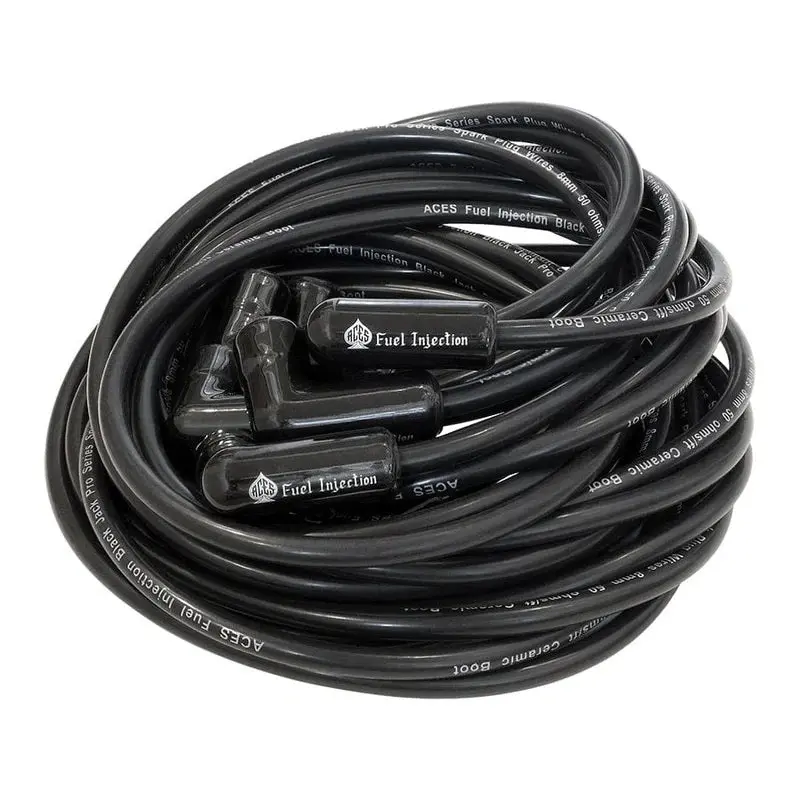 Black Jack Plug Wires 180 Pro Ceramic Boots 1
