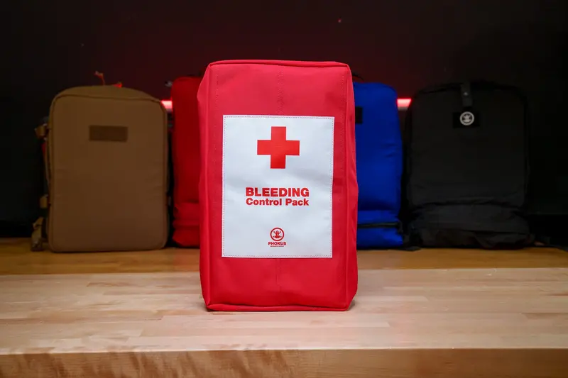 Bleeding Control Pack - Large W/ 8 Kits 1