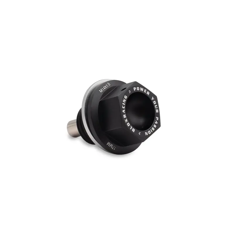 Blox Racing Magnetic Engine Oil Drain Plug - M14x1.50Mm Long Magnet 1