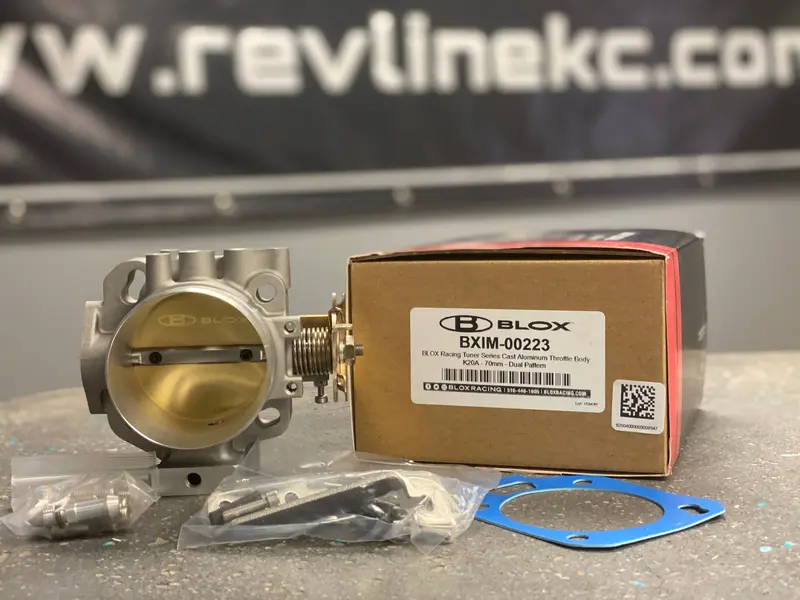 Blox Racing Tuner Series 70Mm Dual Pattern Throttle Body - Honda K-Series 1