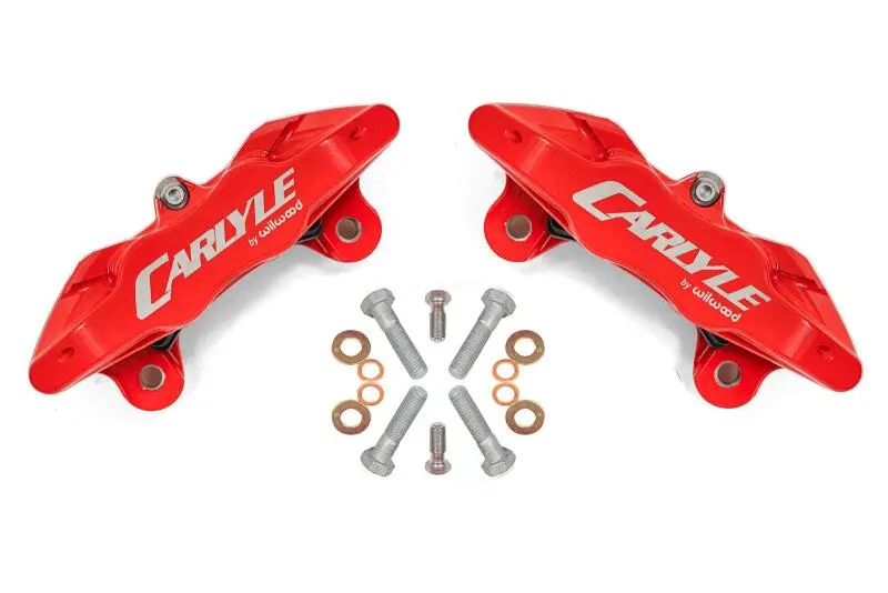 Bmr 14-19 Chevrolet Corvette / 10-15 Camaro Brake Calipers Only For 15In Conversion Kit - Red 1