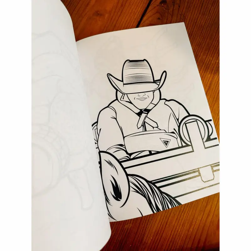 Bored On The Range Rodeo: Just Coloring Work Book 2