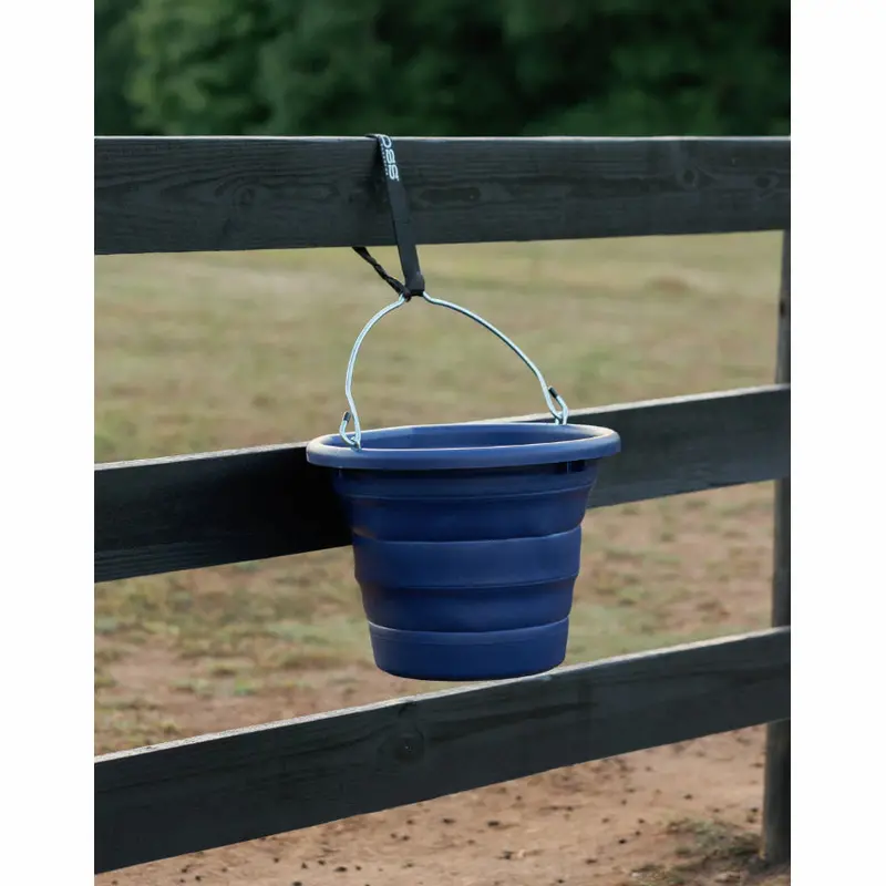 Boss Bucket Collapsible Flat Back Bucket- Navy 1