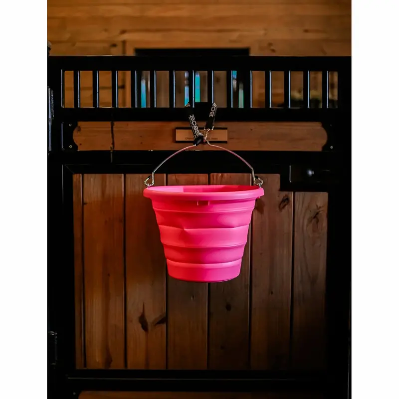 Boss Bucket Collapsible Flat Back Bucket- Neon Pink 1