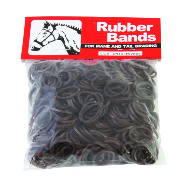 Brown Braiding Bands (500Pcs/Bag) 1