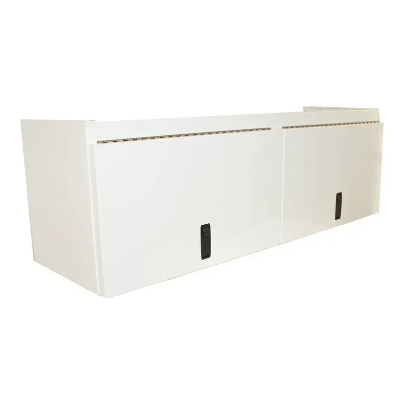 Cabinet 48In Overhead - Aluminum - White 1