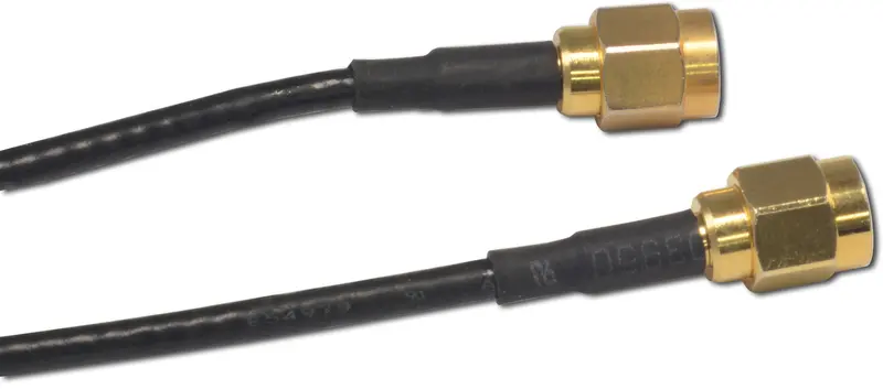 Cable, Rg-174 50 Ohm Coaxial With Sma Plugs, Length In Ft. 1