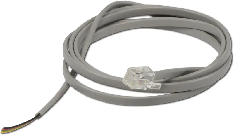 Cable, Triple Voltage, With Modular Plug And Pig Tail Leads, Length In Ft. 1