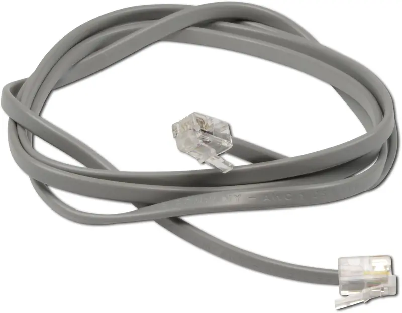 Cable, Triple Voltage, With Modular Plugs, Length In Ft. 1