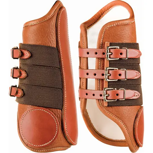 Cactus Gear Leather Splint Boots W/ Buckles 1