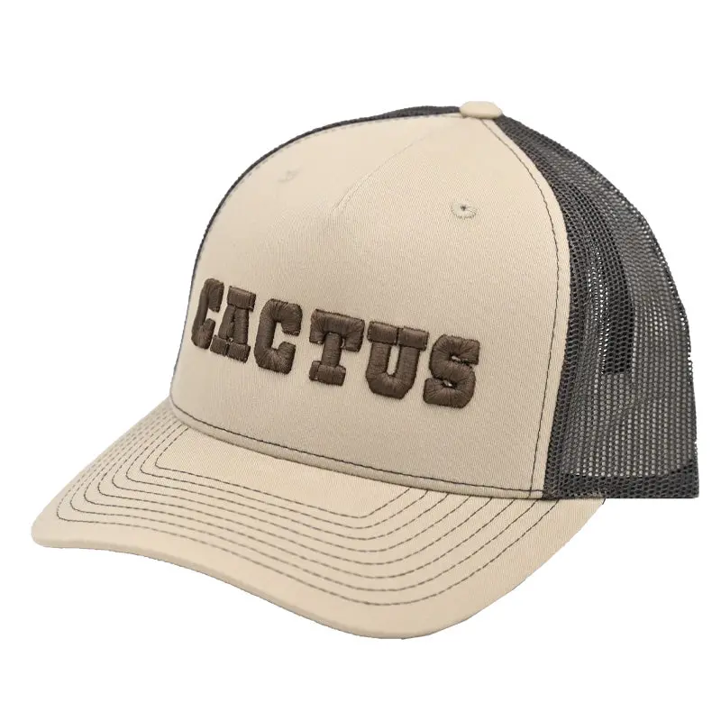 Cactus Ropes 3D Khaki/Coffee Cap 1