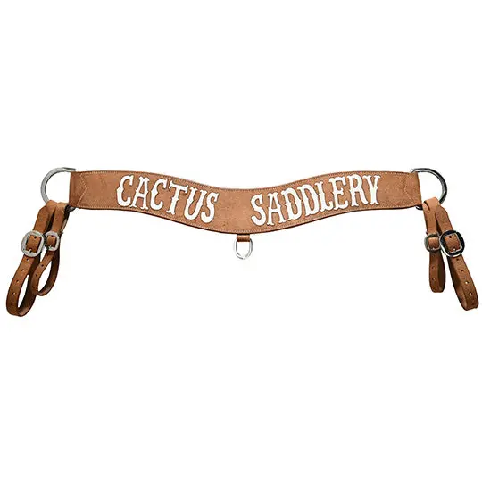 Cactus Saddlery 4" Roughout Tripping Breast Collar 1