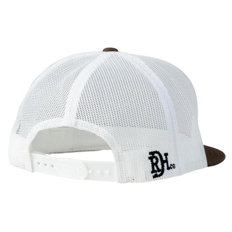 Cactus Saddlery By Red Dirt Hat Co. Chocolate And White Mesh Snapback Cap 2