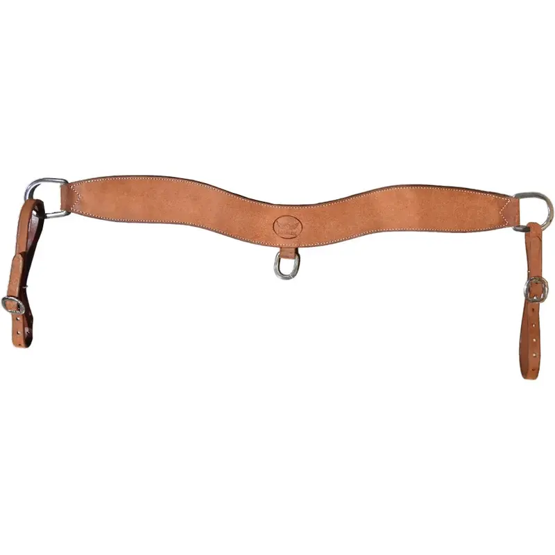 Cactus Saddlery Relentless 3" Roughout Tripping Breast Collar 1