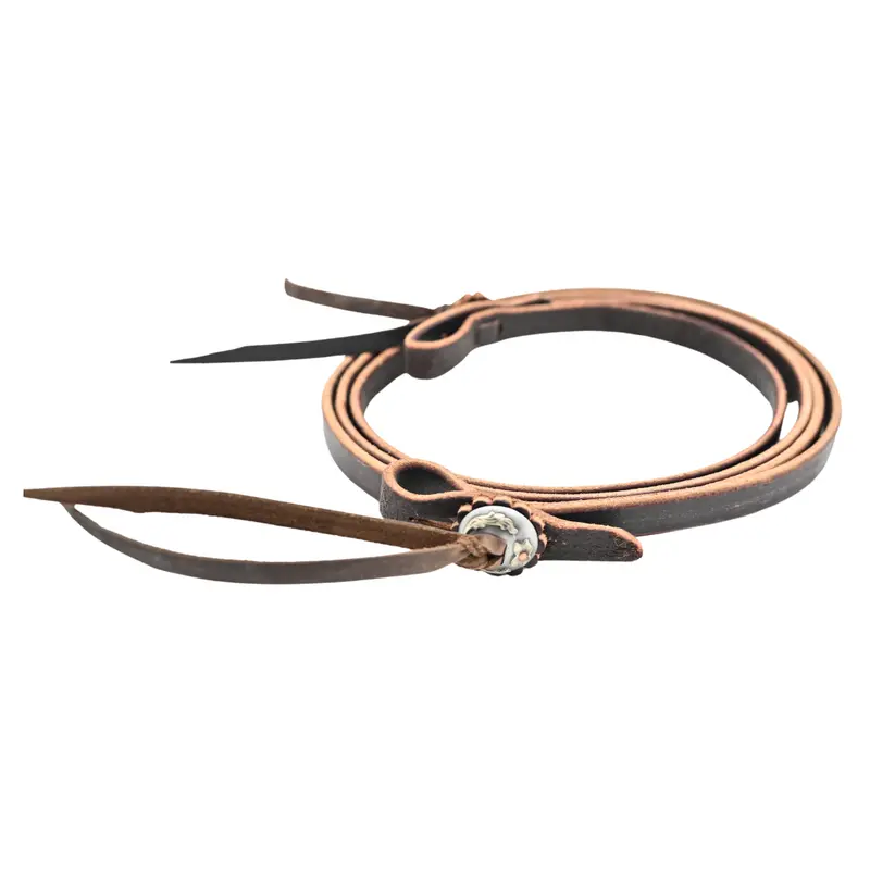 Cactus Saddlery Relentless Latigo Quick Change Reins 5/8" 1