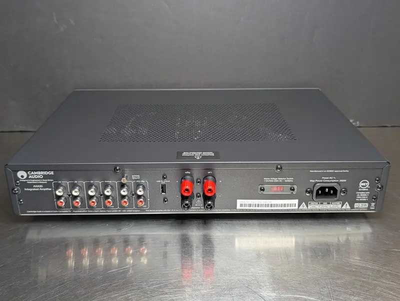 Cambridge Audio Axa35 Integrated Amplifier With Phono Stage - Open Box 2