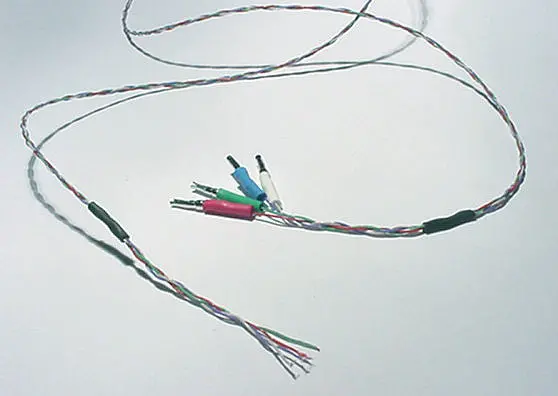 Cardas (4) Strand, Braided 33Awg Tonearm Cable With Soldered Clips 1
