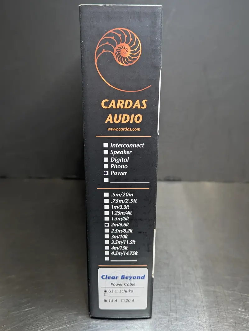 Cardas Clear Beyond Power Cord - Excellent Trade-In 2