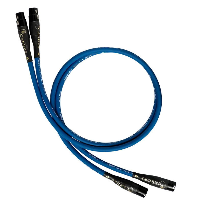 Cardas Clear Cygnus Interconnects - 2.5M Neutrix Xlr -  Pair - Factory Special 1