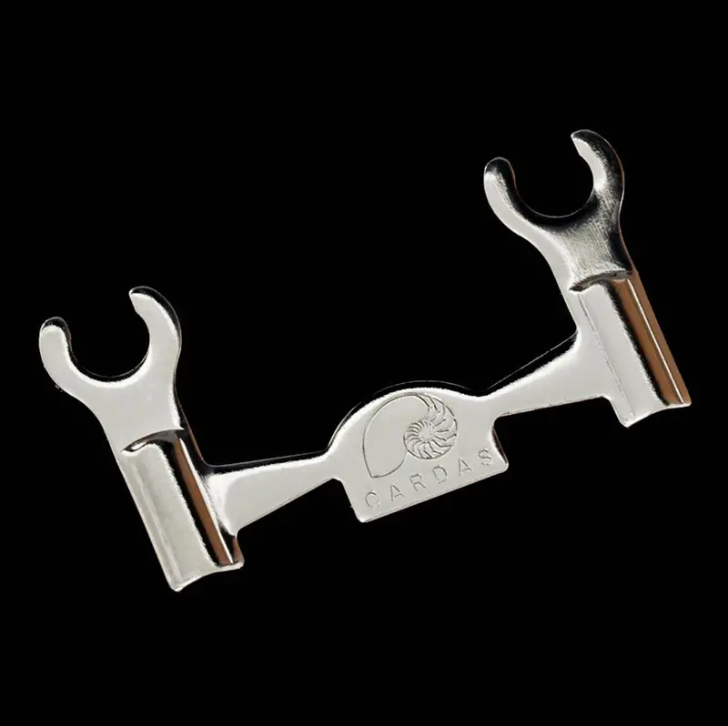 Cardas Cljp R Rhodium Jumper Plates - Set Of 4 1