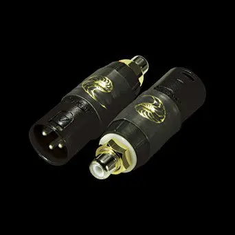 Cardas Xlr Adapters - Male Xlr To Female Rca - Pair 1