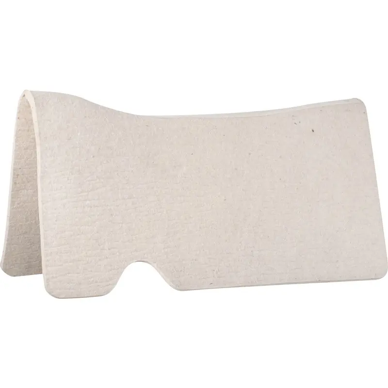 Cashel 1/2" White Felt Saddle Pad Liner 1