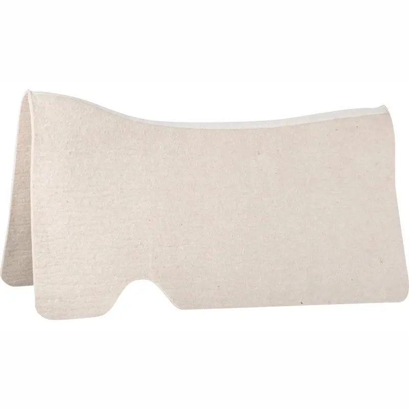 Cashel 1/4" White Felt Saddle Pad Liner 1