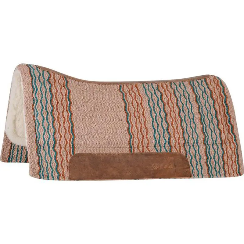 Cashel 3/4" Blanket Top Performance Fleece Saddle Pad- Tan 1