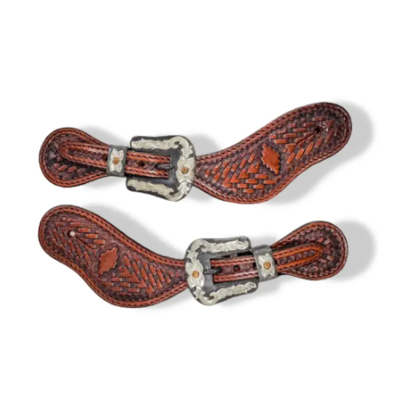 Cashel Antique Diamond Spur Straps 1