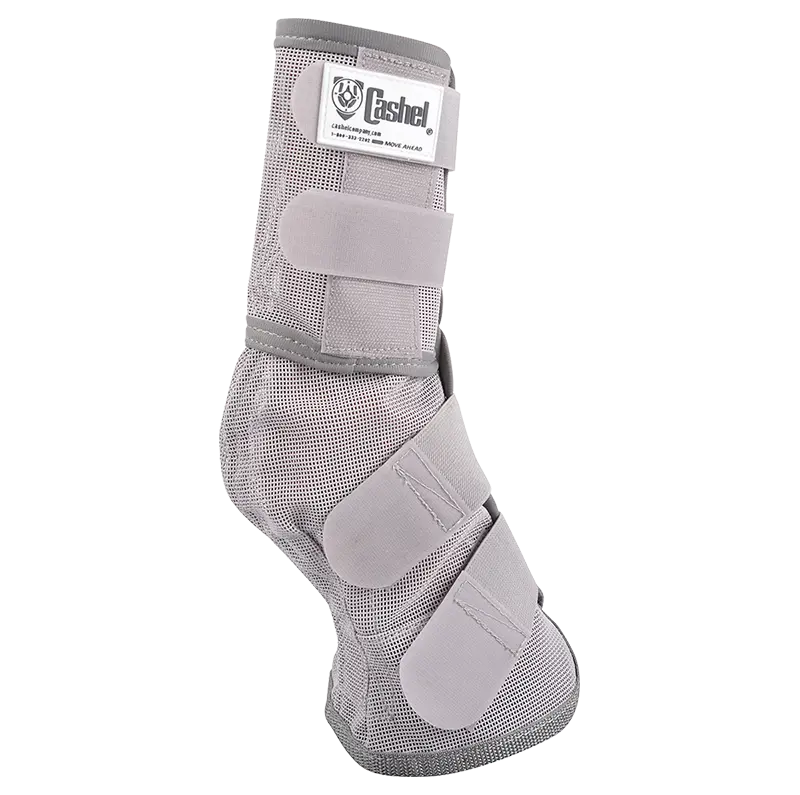 Cashel Crusader Fly Leg Guards- Grey 1