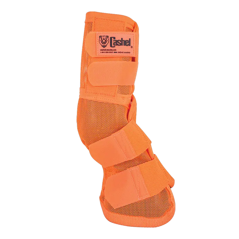 Cashel Crusader Fly Leg Guards- Orange 1