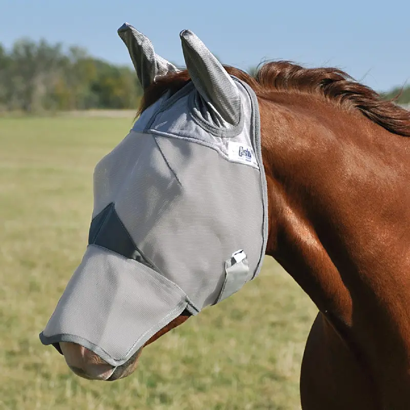 Cashel Crusader Long Nose Fly Mask With Ears 1