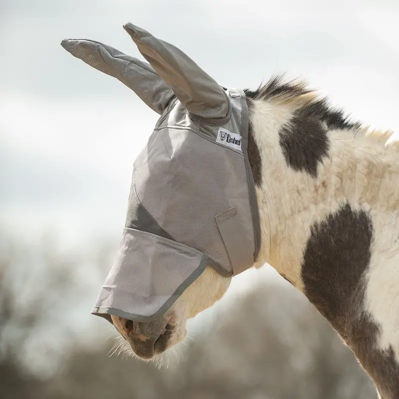 Cashel Crusader Mule/Donkey Long Nose Fly Mask With Ears 1