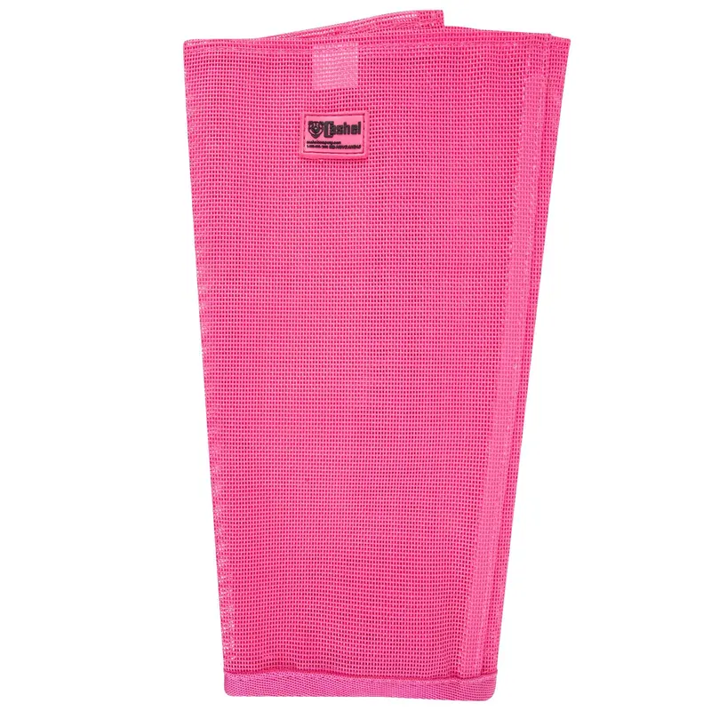 Cashel Crusader Pink Fly Leg Guards- Set Of 4 1