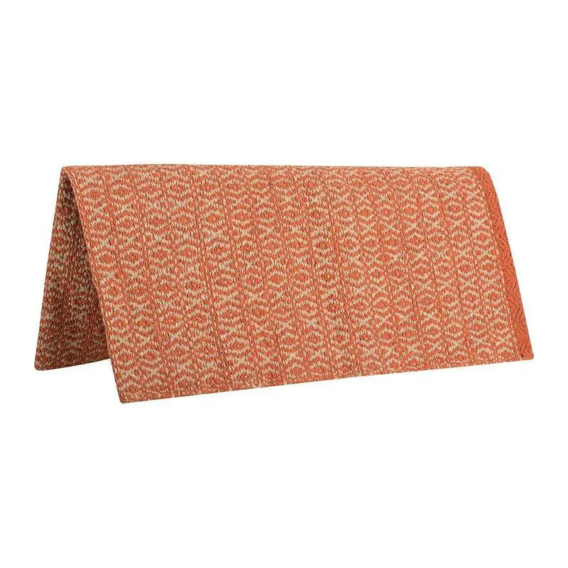 Cashel Navajo Saddle Blanket 32"X64"- Rust/Tan 1