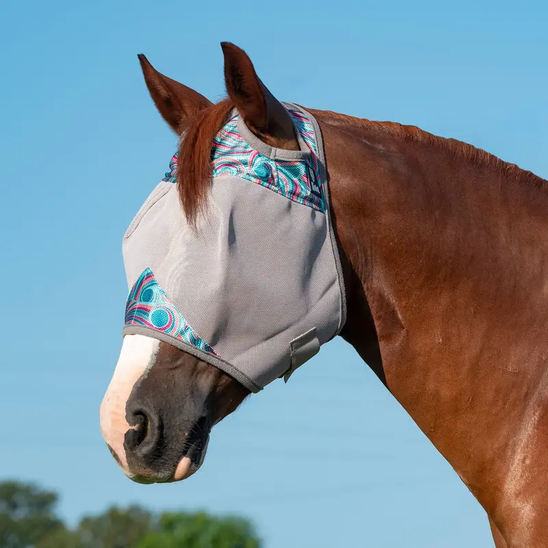 Cashel Pattered Crusader Standard Fly Mask- Breeze 2