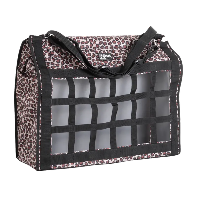 Cashel Slow Feed Leopard Top Load Hay Bag 1