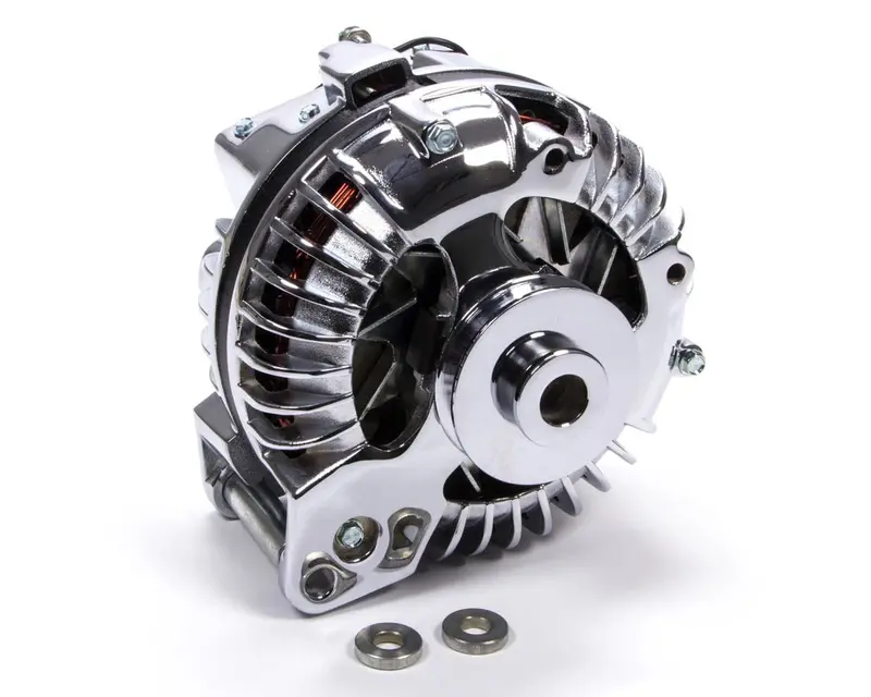 Chrysler Alternator 61-85 100 Amp Chrome 1