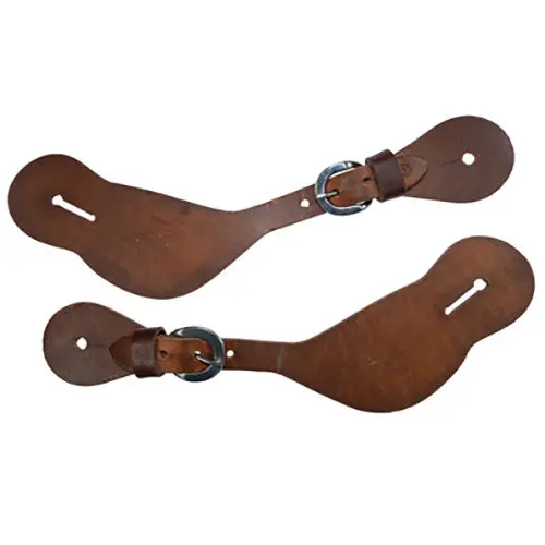 Circle Y Saddlery Men's Shaped Harness Spur Straps 1
