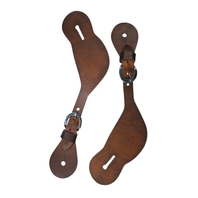 Circle Y Saddlery Men's Shaped Harness Spur Straps 2