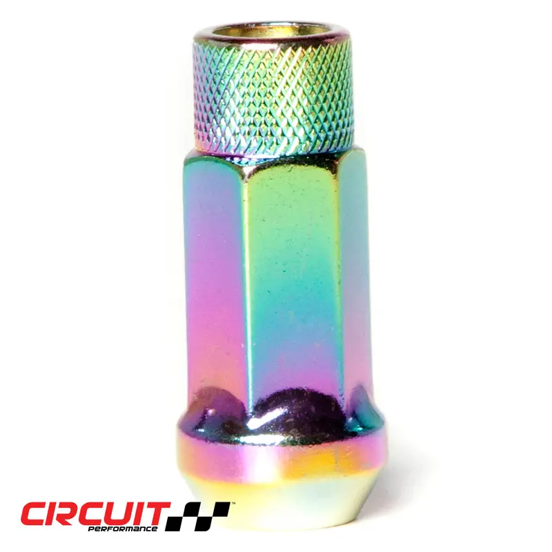 Circuit Performance Forged Steel CP50 Extended Hex Lug Nuts (12×1.5mm, 4-Pack)